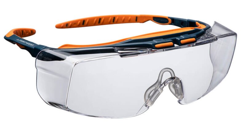PS24 - Peak OTG Safety Glasses Clear