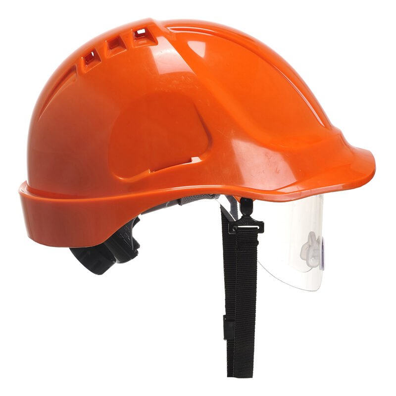 PW55 - Endurance Visor Helmet Orange