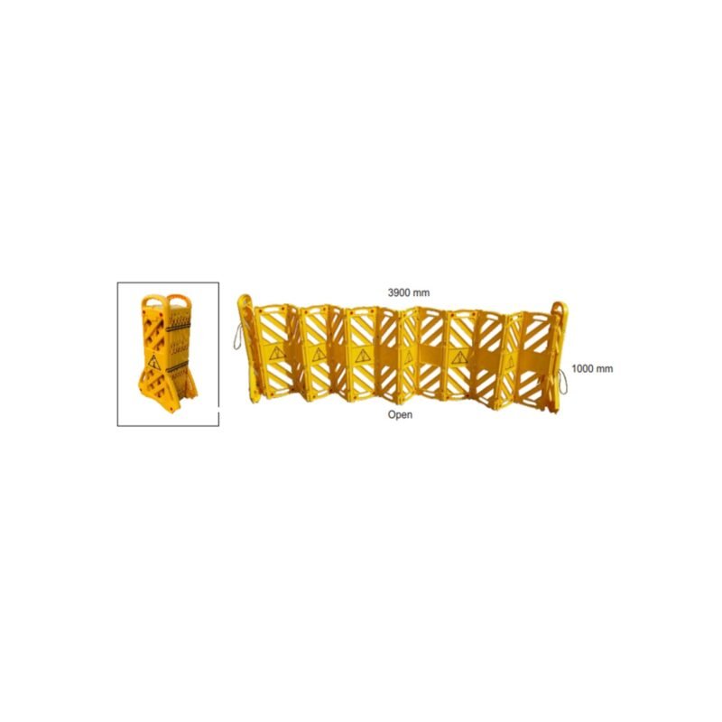 Multipurpose Foldable Heavy Duty Barrier - Yellow 3900  AXN- FEB - MPHD - YELLOW - 3900