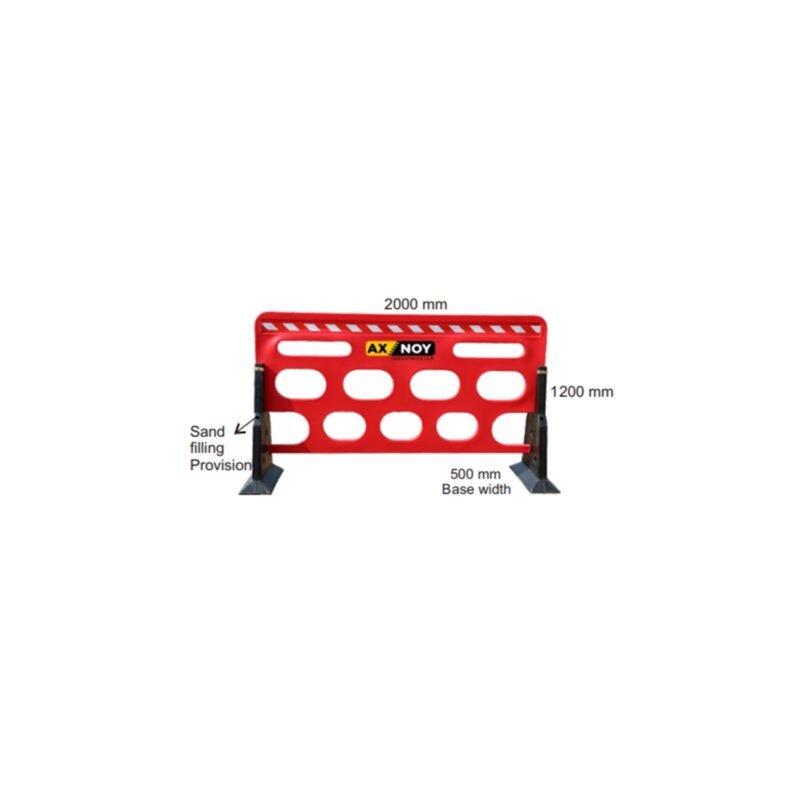3 PC Heavy Duty Barrier : AXN-P3-HDB-RED/YELLOW