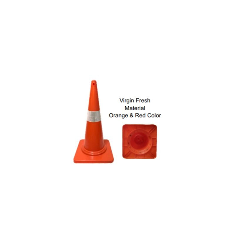 Traffic Cone Plastic Base AXN-PTC-W/O-IR-750