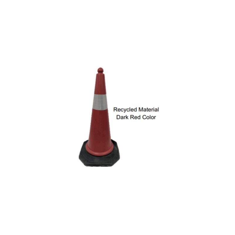 Rubber Base Traffic Cone - 1000 MM AXN-RBTC-1000