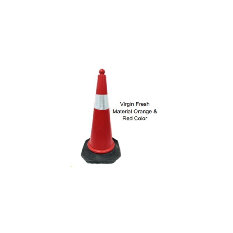 Rubber Base Traffic Cone - 1000 MM AXN-RBTC-1000-ORG(HQ)