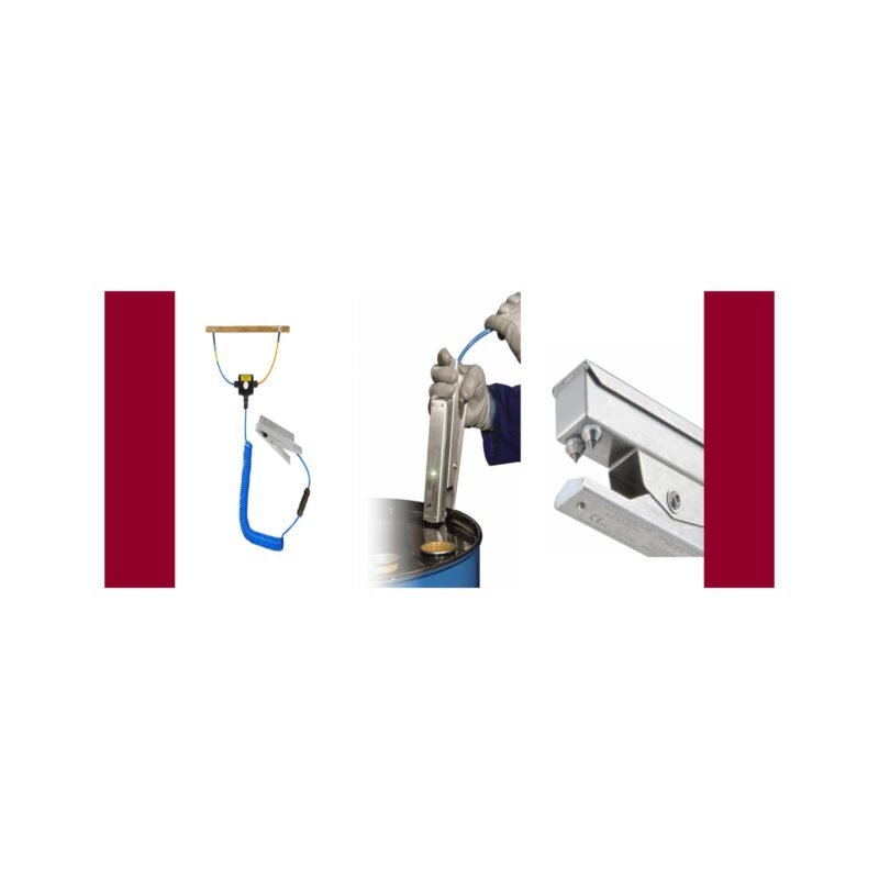 Bond-Rite® Earth Bonding CLAMP Earth Bonding Clamp: Self testing clamps with visual indication and monitoring