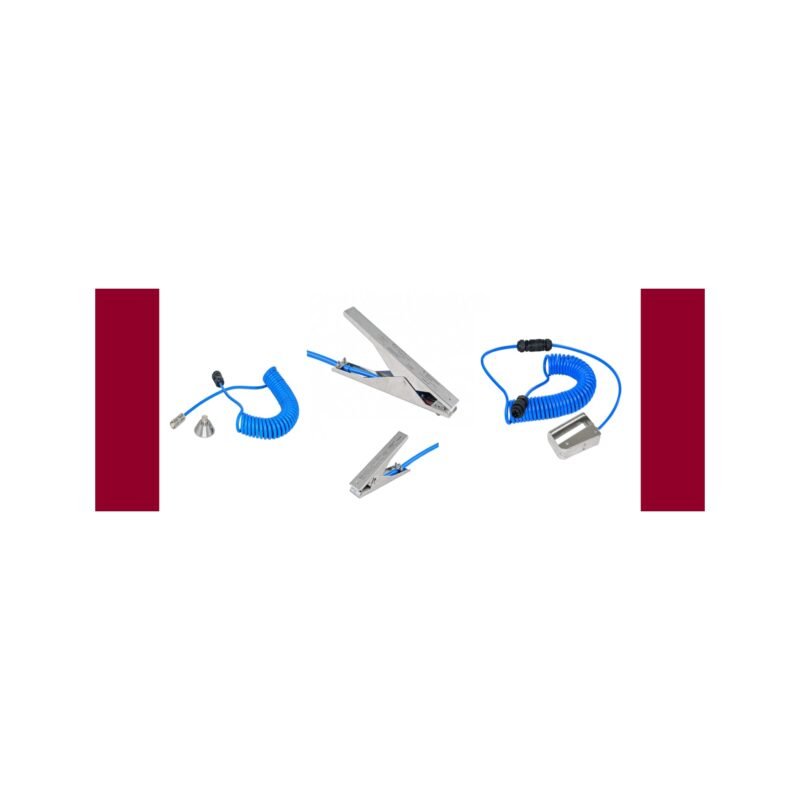 Dual Core Clamps Dual Core Static Grounding Clamps