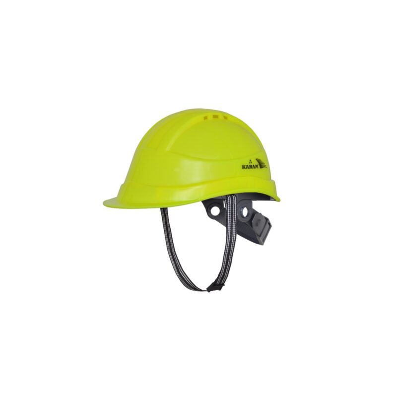 PN541 Safety Helmet with Protective Peak with Slider Type Adjustment and Ventilators