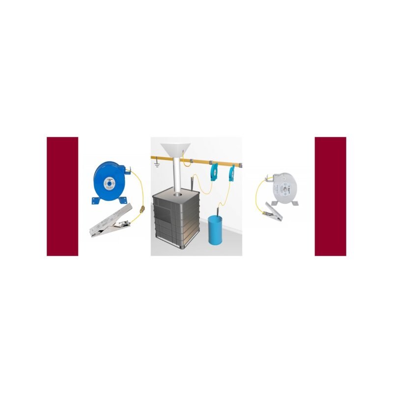 Static Dissipative Cable Reels Cen-Stat™ static grounding Hytrel cable and static dissipative cable reels