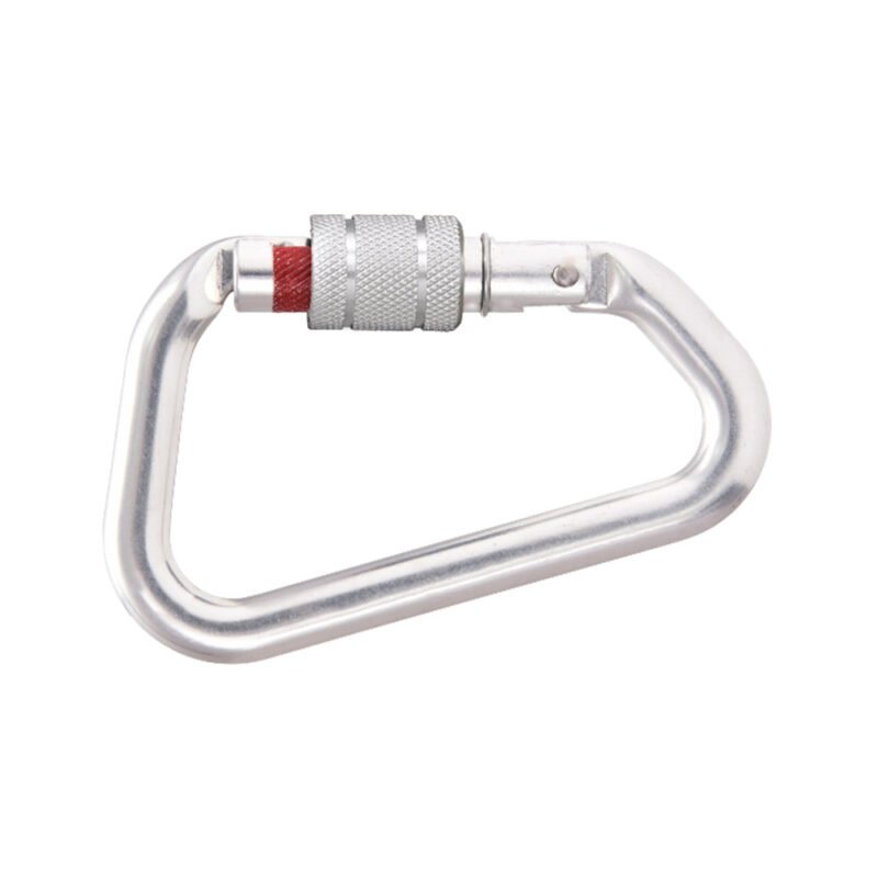 PN116B(LI) Aluminium Screw Locking Bulb type Karabiner with Lock Indicator