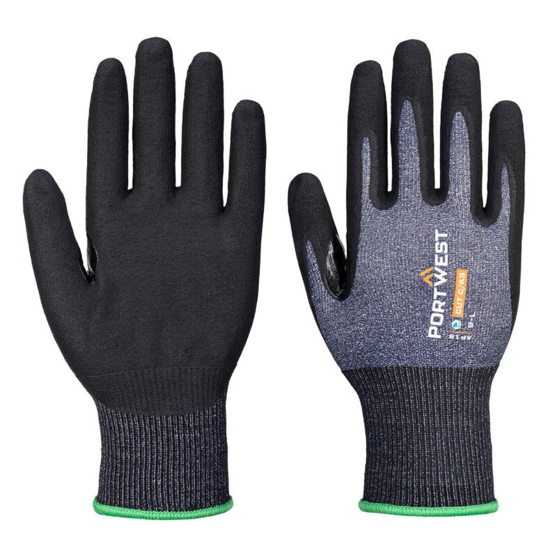 AP18 - SG Cut C15 Eco Nitrile Glove (Pk12) Blue/Black