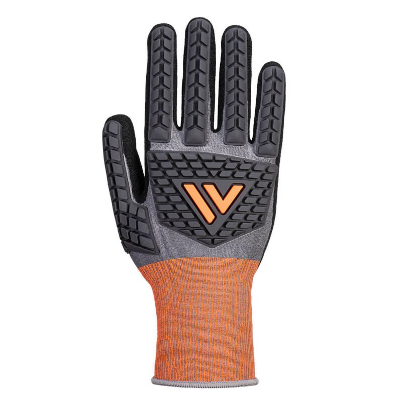 CT46 - CT Cut D18 Nitrile Impact Glove Grey/Black